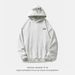 Men's Clothing 400g Heavy Hand Painted Letters Embroidered Hooded Sweatshirt Men's Autumn And Winter Couple Loose Hoodie Jacket_viptrois.com