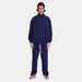 Loom 2025 Autumn Winter New 460G Stand Collar Half-Zip Pullover Heavyweight Large Terry European And American Men's Street_viptrois.com