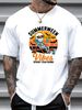 Summerween Spooky Summer Summerween Party Halloween Skeleton T-Shirt Designer Clothes Comfortable Fashion Slightly Female Versatile Top For Everyday Wear Breathable Women Stylish T-Shirt For Women Casual Stretched Print Round Neck Short Sleeve Unisex_viptrois.com