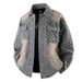 Men's Clothing Retro Jacquard Trendy Fashion Jacket Denim Jacket_viptrois.com
