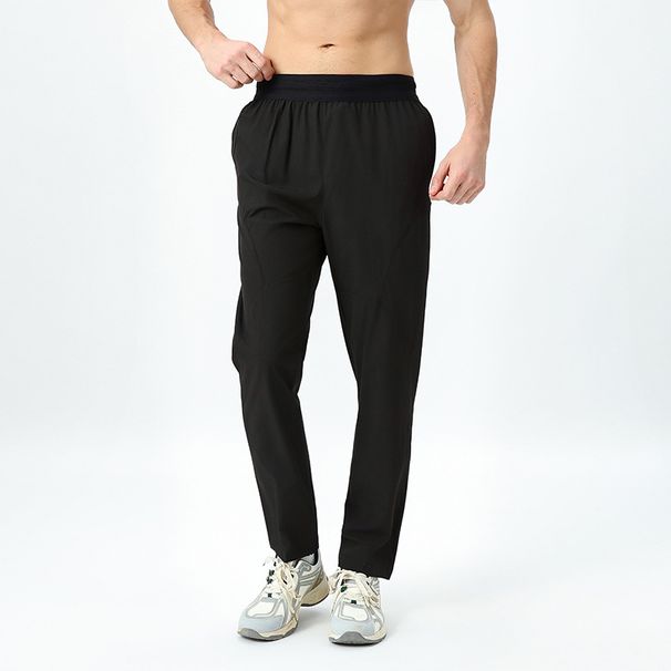 Men's Clothing Sports Quick Drying Pants Men's Loose Thin Ice Silk Outdoor Running Fitness Yoga Leisure Training Trousers_viptrois.com