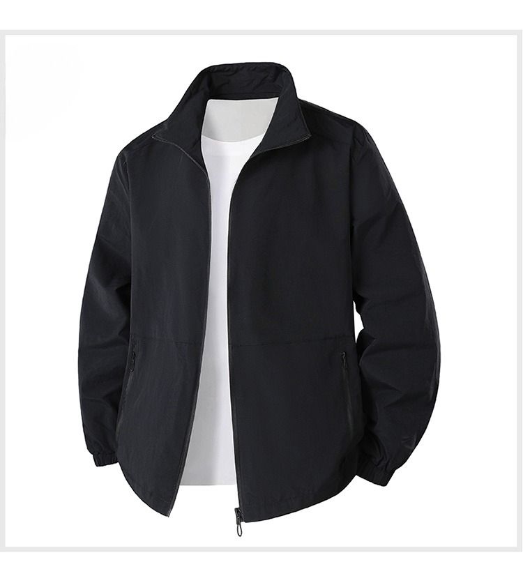 Spring And Autumn New Stand-up Collar Outdoor Casual Thermal Jacket_viptrois.com