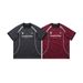 American Style Jersey T-Shirt Men Summer Quick-Dry Mesh Racing Short Sleeve Patchwork Ice Hockey Suit_viptrois.com