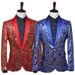 Men's Clothing green collar jacket, nightclub singer host, Korean style studio photo suit with bow tie_viptrois.com