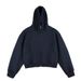 Men's Clothing Heavyweight American High Street Cleanfit Short Hooded Sweatshirt For Men And Women Loose Thickened Boxy Cardigan Jacket_viptrois.com