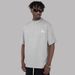 Heavy High Street Trendy Brand T-shirt Short-sleeved Men's Enlarged Five-quarter-sleeved Pure Cotton Couple Printed Men's Clothing Summer_viptrois.com