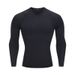 Men's Clothing fitness clothes men's running sports quick drying compression clothes high elastic tops basketball sports compression clothes_viptrois.com
