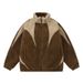 Men's Clothing winter new lamb velvet jacket men's thickened plus velvet cotton padded jacket couple's cotton padded jacket men's cotton padded jacket_viptrois.com