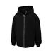 Men's Clothing autumn and winter new represent washed distressed men and women high street embroidered letter zipper jacket hoodie_viptrois.com