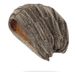 Mixed color knitted for men women in autumn winter, plush and thick windproof hat, pullover hat_viptrois.com