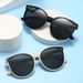 Children's polarizing lenses, primary school sunglasses, round frame sunshades 7-014_viptrois.com