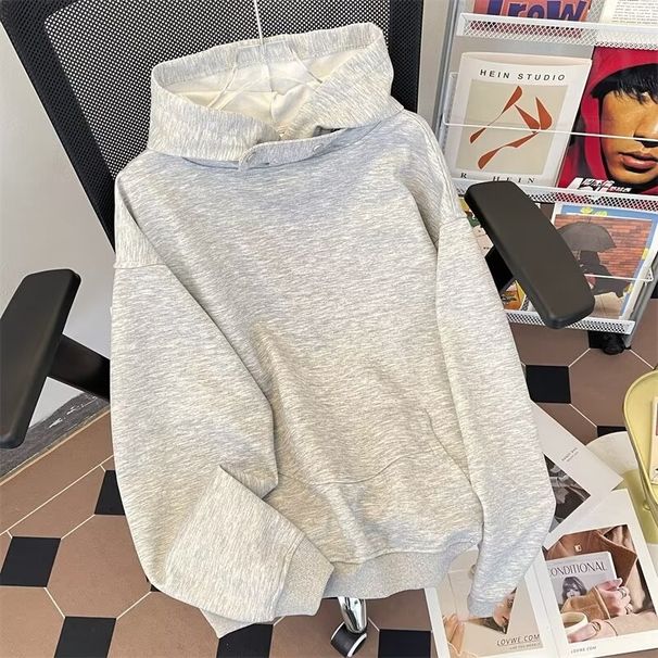 Loom Loom European Trendy Brand High-End Hooded Sweatshirt For Men 2024 Spring And Autumn New American High Street Casual_viptrois.com