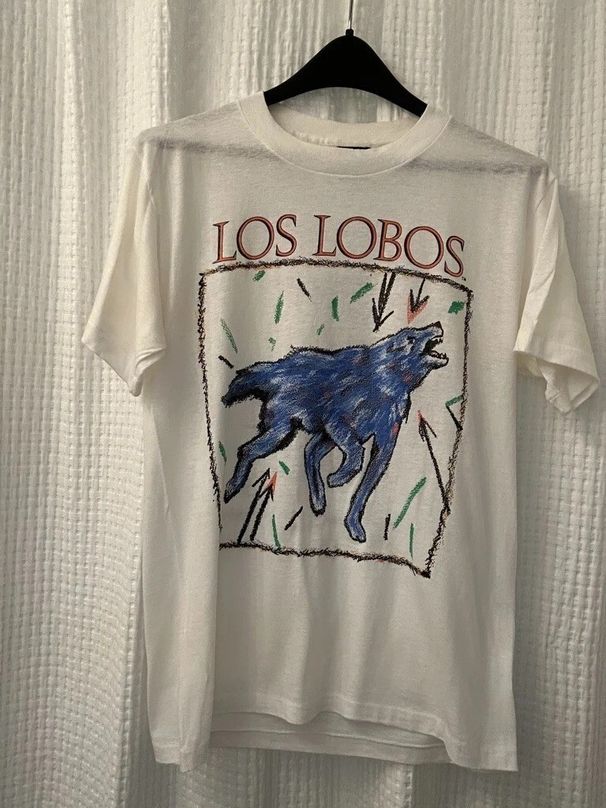 LOS LOBOS TOUR 1985 SIZE S-4XL Vintage T-Shirt Mens Womens Tees Top Two Sided Remake BL1787_viptrois.com