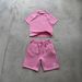 men's summer outfit 2piece set fashion casual short sve tshirt and shorts for teen boys you omfortable athletic streetwear_viptrois.com