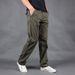 Men's Clothing Simple Pure Cotton Casual Pants Men New Loose Straight Pants Men's Overalls Men's Trousers Trendy Brand_viptrois.com