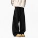 Men's Clothing Old Money Style Machete Sweatpants Men Spring American High Street Loose Sports Trousers Trendy Brand Loose Dark Gray Pants_viptrois.com
