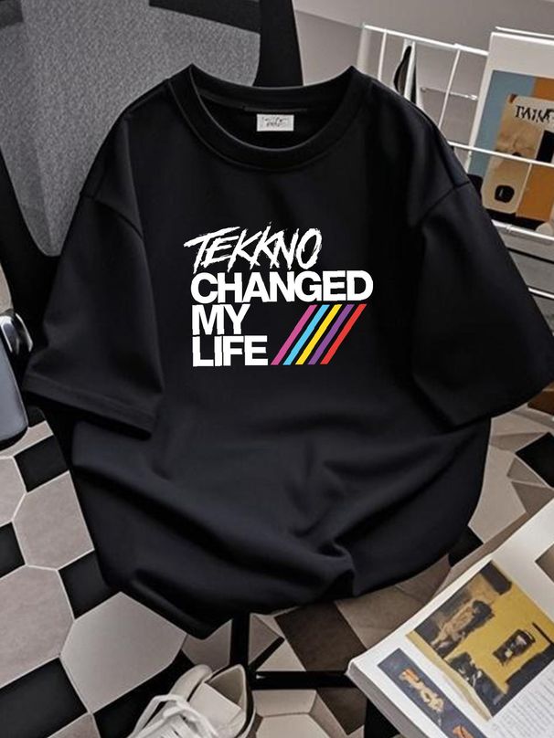 ELECTRIC CALLBOY - Tekkno Changed My Life T-Shirt Eskimo Call Fashion Unisex Graphic Streetwear Summer Top For Everyday Wear Comfortable_viptrois.com
