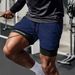Men's Clothing Shorts Men's Professional Fitness Running Track And Field Basketball Training Three Point Pants_viptrois.com