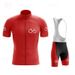2025 New Summer Short Sleeve Men's Cycling Jersey Set Moisture-Wicking Bicycle Clothing_viptrois.com