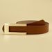 New Belt for Women with Minimalist Button Waist Belt Women's Instagram Belt Fashionable and Versatile Decoration_viptrois.com