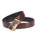 VOOTHOST New Men's Leather Belts Cowhide Leather Belt High Quality Crocodile Automatic Buckle Casual Business Belt F0014_viptrois.com