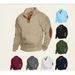 Spring And Autumn Clothing, Cross-border European Size, Popular Men's Stand-up Collar Long-sleeve Casual Outdoor_viptrois.com