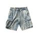 Men's Clothing Summer New Shorts Slim Fit Skinny Washed Jeans Youth Popular Mid Waist_viptrois.com
