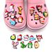 Cute Cartoon Christmas Animal Shoes Flower Shoe Buckle Soft Glue Fun Shoe Accessories DIY Accessories_viptrois.com