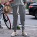 Men's Clothing Spring And Autumn Men's Casual Pants Youth Sports Leisure Quick Drying Solid Color Jacquard Drawstring Trousers_viptrois.com