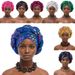 New Fashion Temperament Small Print Stamping Fried Dough Twists Braid Hat Muslim Baotou Headband_viptrois.com