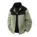 Men's Stand Collar Jacket Lightweight Windproof Casual Zipper Outerwear For Spring Autumn Fashion Slim Fit Streetwear Coat_viptrois.com