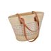 Women's Shoulder Bags Single-shoulder Large-capacity Women's Bag, Beach Vacation Woven Tote Bag, Fashionable Straw Woven Bag, Hand-held Beach Bag_viptrois.com