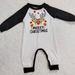 Christmas Fawn letter plaid Christmas family print home dress pajamas_viptrois.com