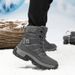 Women's Fashion Snow Boots | Waterproof Winter Boots For Outdoor Travel & Casual Style_viptrois.com