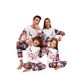 Christmas family set snowman flower fawn alphabet Christmas family set printed homewear sleep_viptrois.com