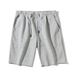 Men's Clothing Cotton Composite Shorts Loose Five Point Pants Solid Color Versatile Casual Pants Men's Large Pants_viptrois.com