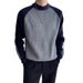 Pure Color Block Sweater Men Autumn Winter New Fashion Trendy Long Sleeve Knitted Base Shirt Casual Top_viptrois.com
