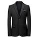 Men's Suit, Business Dress, Korean Version, Two Button Small Suit Jacket, Wedding, Work Clothes, Men's_viptrois.com