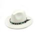 Tibetan ethnic style turquoise jazz hat fashionable autumn and winter felt hat warm big brim western cowboy hat gentleman hat_viptrois.com