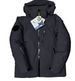 Premium Men's Winter Down Jacket With 800 Fill Power White Goose Down, Hooded Windproof Thermal Coat For Extreme Cold Weather, Black/Oatmeal/Navy_viptrois.com