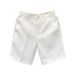 Men's Slim-Fit Waffle-Knit Dress Shorts | 5-Inch Inseam Flat Front Casual Shorts For Summer_viptrois.com