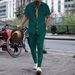 Summer Men's Sporty Casual Two Piece Suit Short Sleeve Pants Fashion_viptrois.com