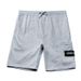 S Stone Compass Guide Casual Loose Multi Pocket Double Zipper Men's Straight Tube Stickers Summer Shorts_viptrois.com
