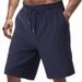 Men's Clothing Men's Summer Heavyweight Light Luxury Double Line Jacquard Leisure Sports Loose Trendy Beach Shorts_viptrois.com