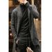 Cross-Border European And American Fashion Men's Clothing Wish Long Sleeve Mixed Color Knitted Pocket Cardigan_viptrois.com