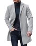 Loom Loom 2023 Autumn Winter New Jacket Men's Trench European Woolen Coat_viptrois.com