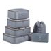 Travel Storage Bag Fashion Twill Suitcase Clothes Storage Bag Travel Underwear Storage Bag_viptrois.com