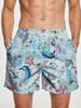 Men's Clothing Men's Four Seasons Casual 3D Printed Straight Shorts Sports Cross Border Beach Shorts With Drawstring_viptrois.com
