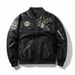 Men's Clothing Workwear Jacket Double Sided Wear Large Size Autumn And Winter Air Force Ma1 Pilot Jacket Men's Embroidered Baseball Jacket_viptrois.com