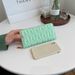 Wallet Women's Long Embroidered Mobile Phone Bag Purse Multi-card Card Bag Large Capacity Clutch Bag Tide_viptrois.com